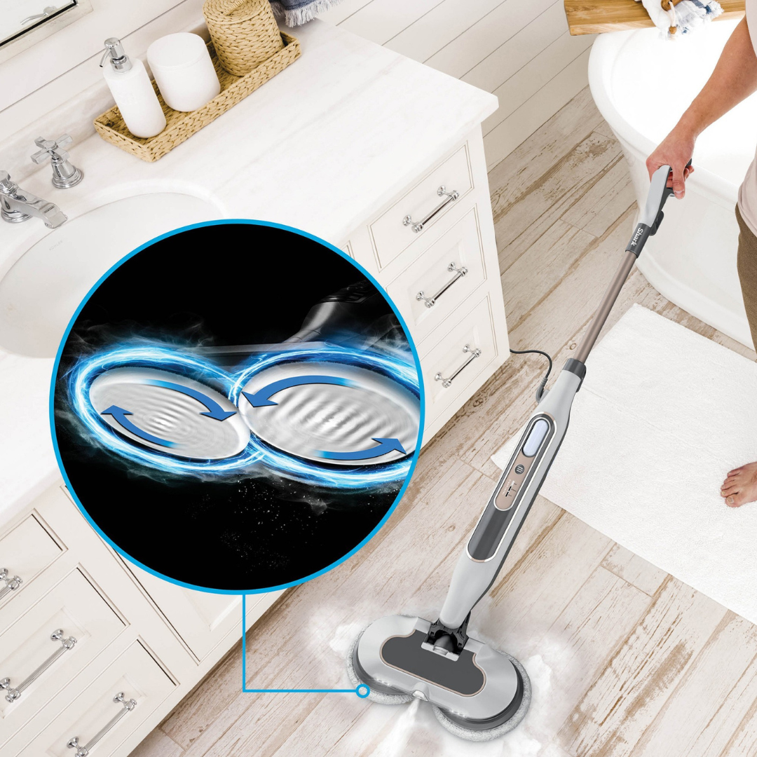 Steam & Scrub with Steam Blaster Technology