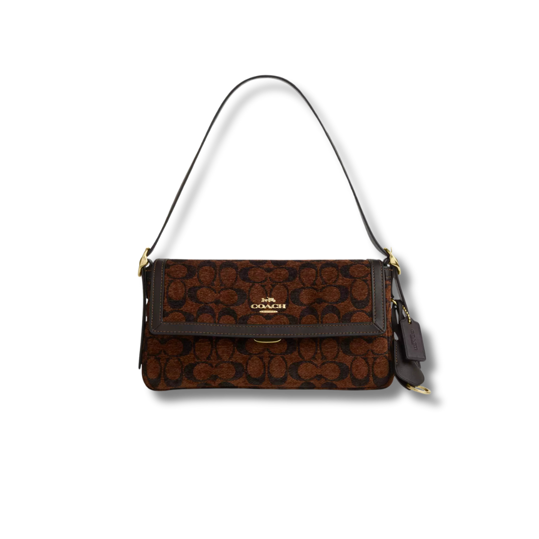 Etta Shoulder Bag In Signature Chenille