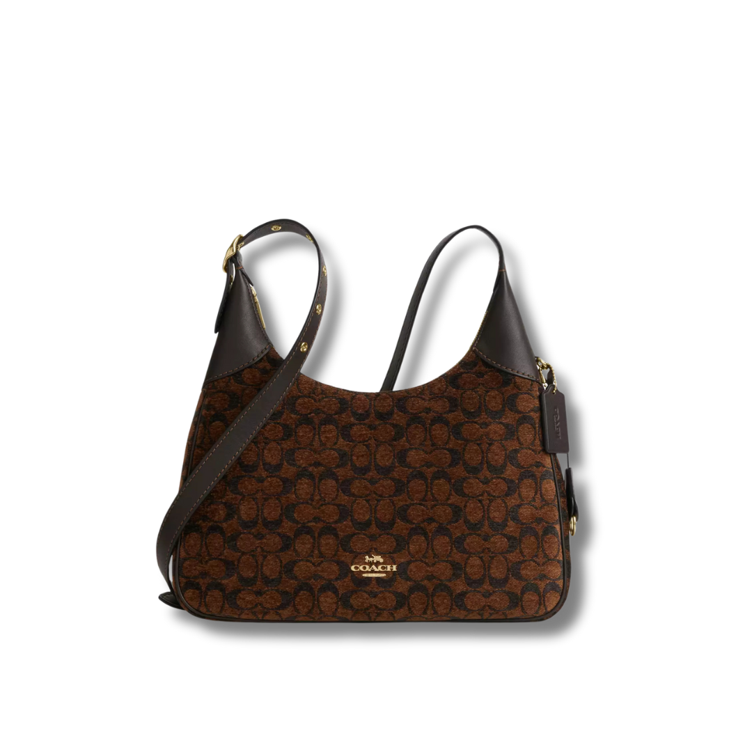 Etta Shoulder Bag In Signature Chenille