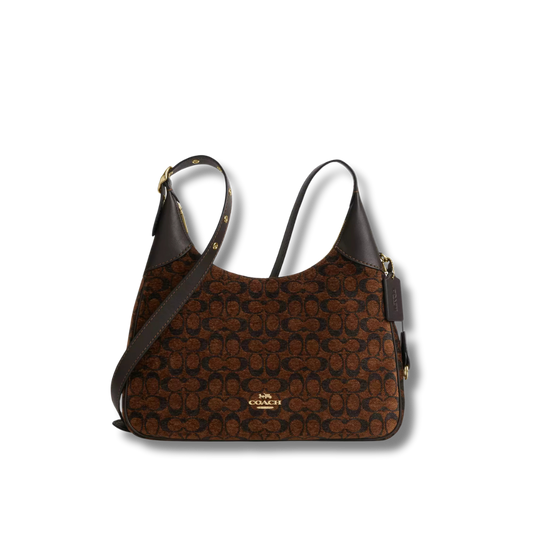 Etta Shoulder Bag In Signature Chenille