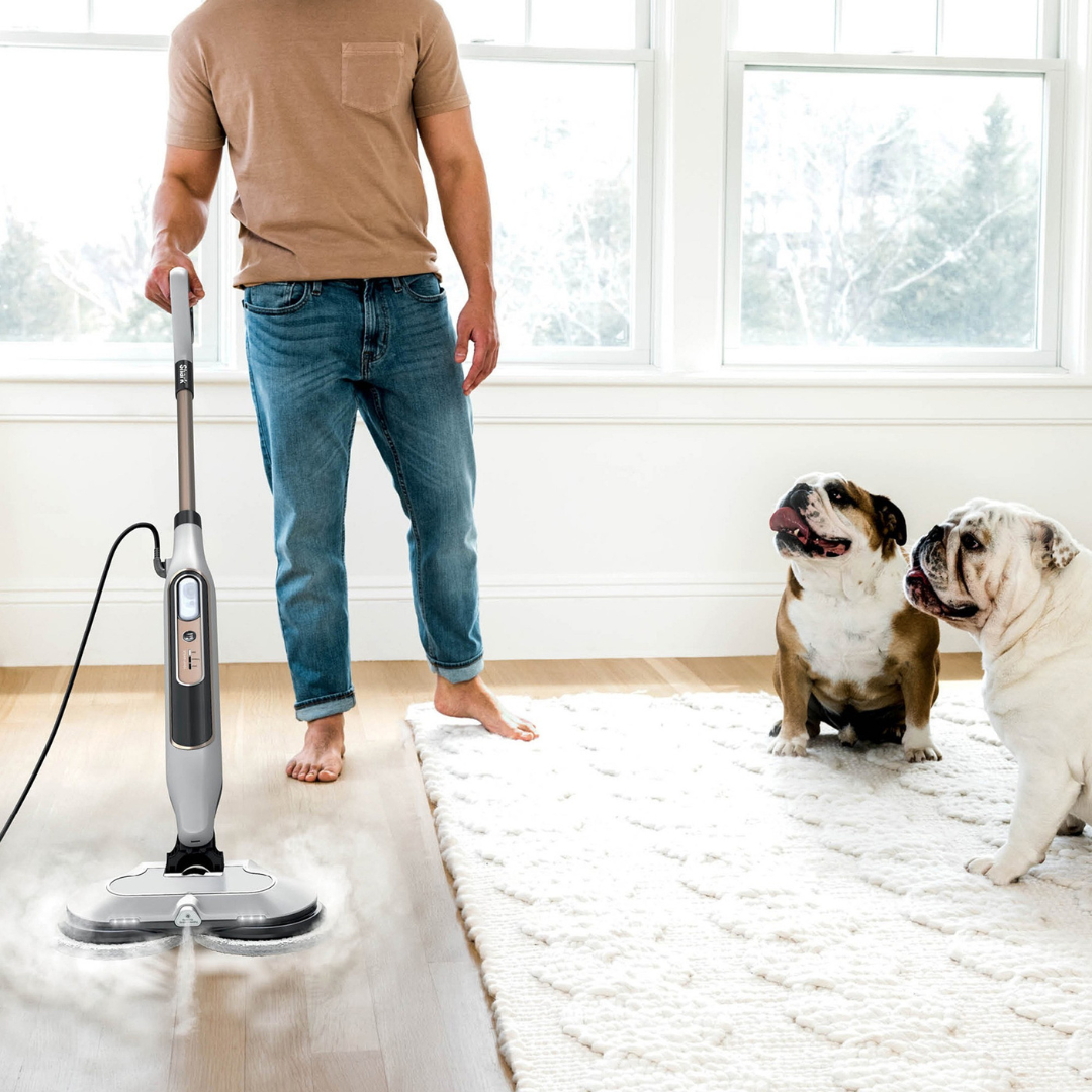 Steam & Scrub with Steam Blaster Technology