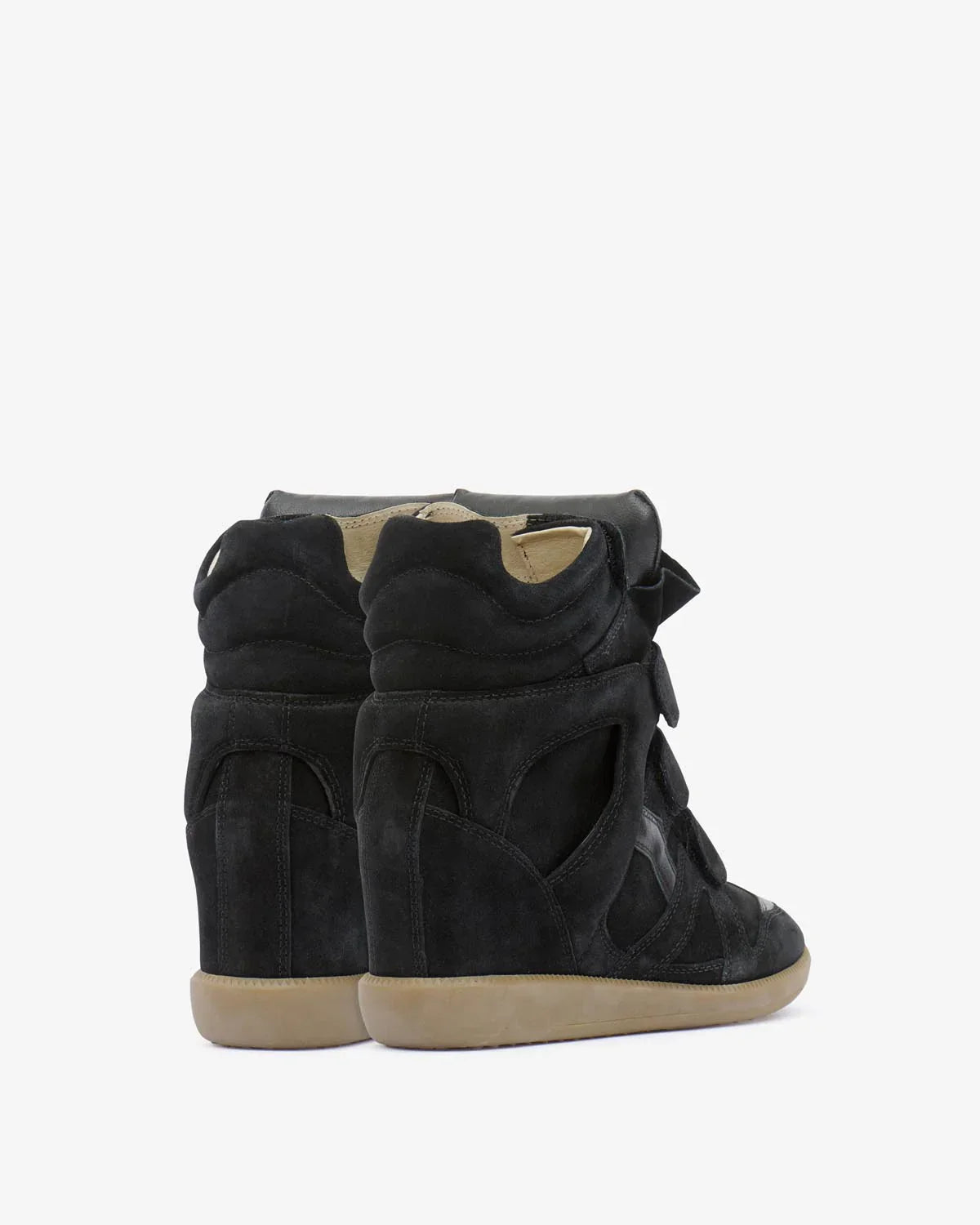 Bekett Leather Wedge Sneakers