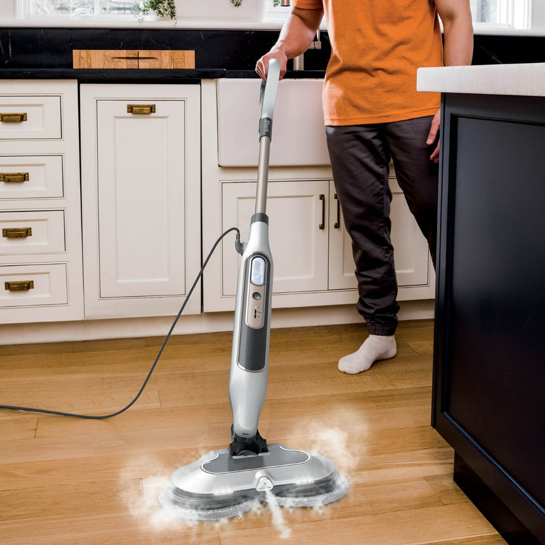 Steam & Scrub with Steam Blaster Technology